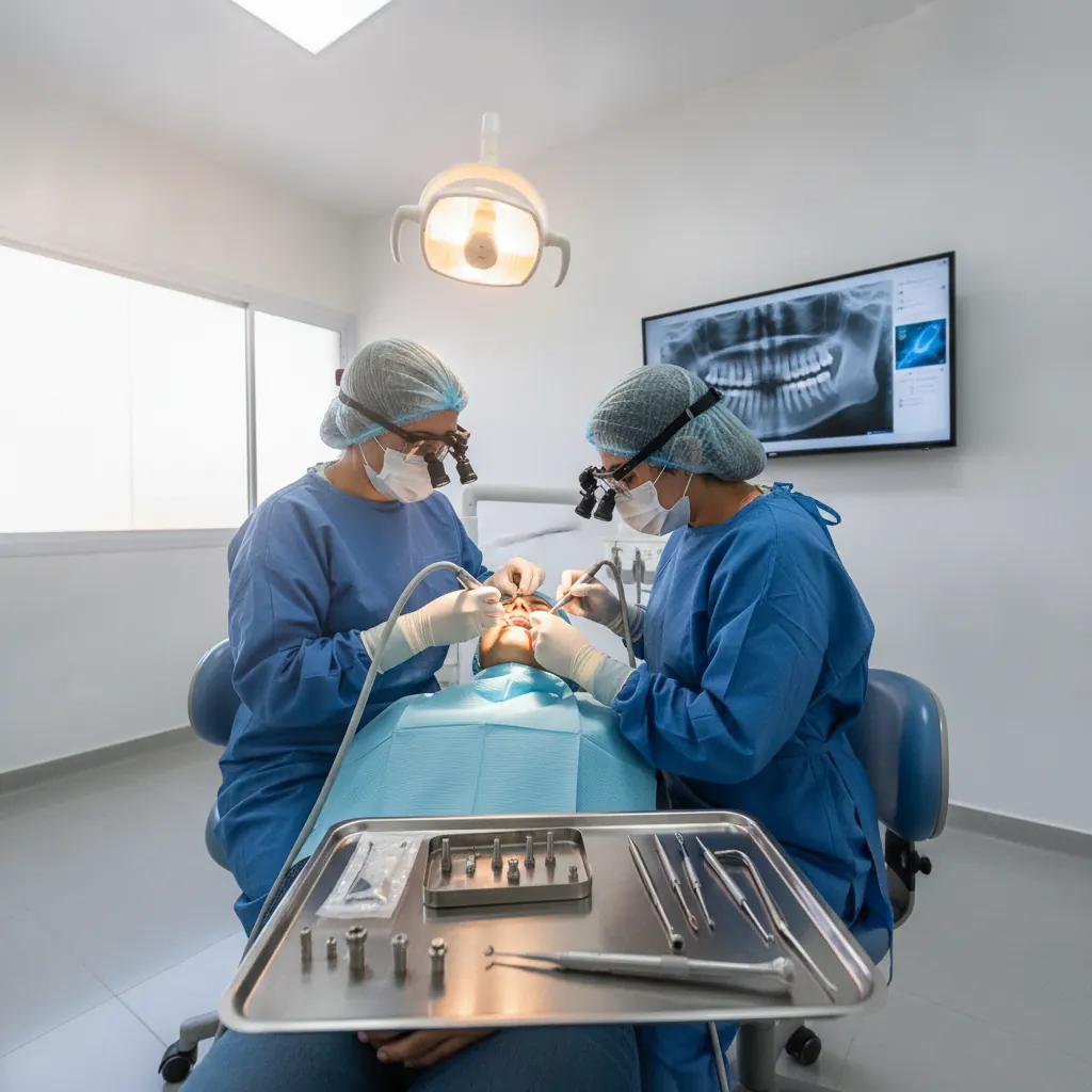 Cirurgia de implante dentário passo a passo em Rio Verde GO
