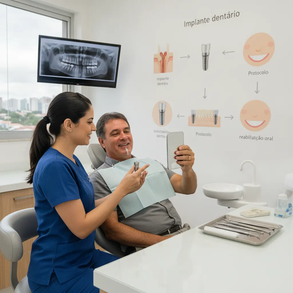 Implante Dentário Muda a Aparência do Rosto em Rio Verde GO